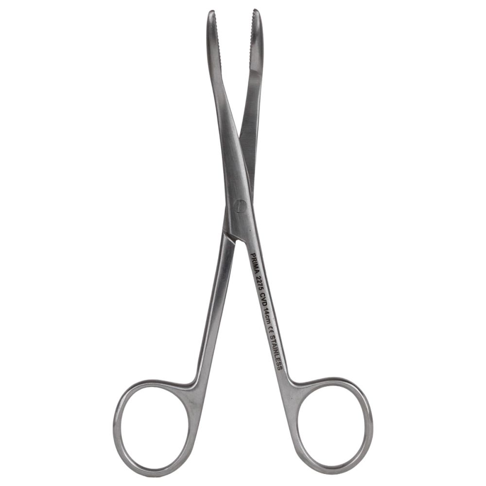 Pensa port-tampon Gross, curba, 14/16cm, din otel inoxidabil, PRIMA