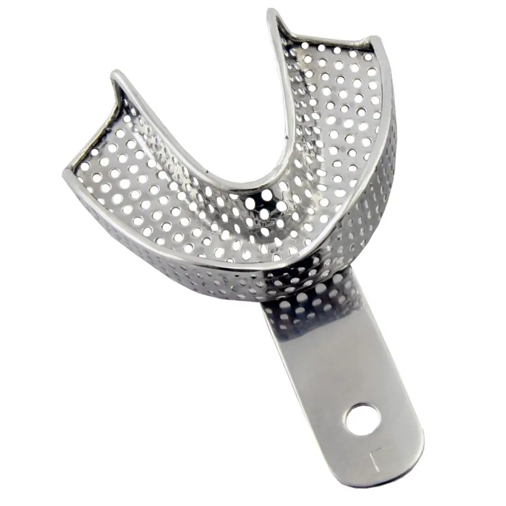 Lingura inox inferioara pentru material de impresie, PRIMA, diverse marimi