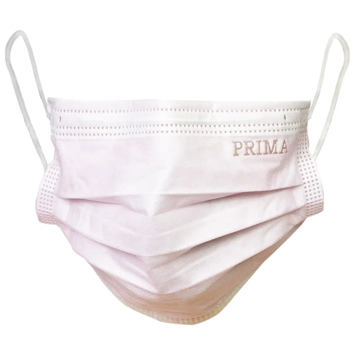 Masti chirurgicale medicale, PRIMA, cu elastic, roz, 50 bucati