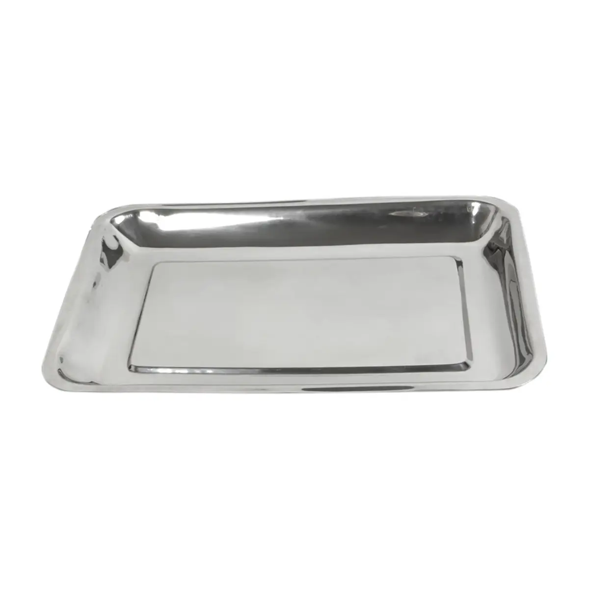 Tava inox PRIMA, 370x230x32 mm, pentru instrumentar medical si horeca