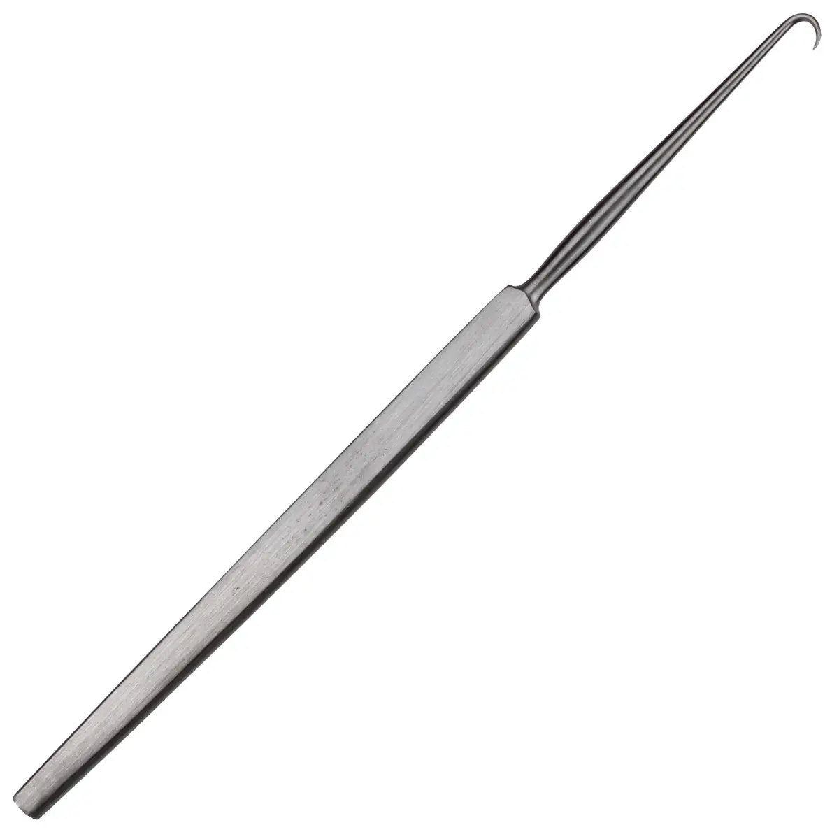 Tija ovariana cu varf ascutit, PRIMA, inox 15 cm × 6 mm - carlig ovariohisterectomie