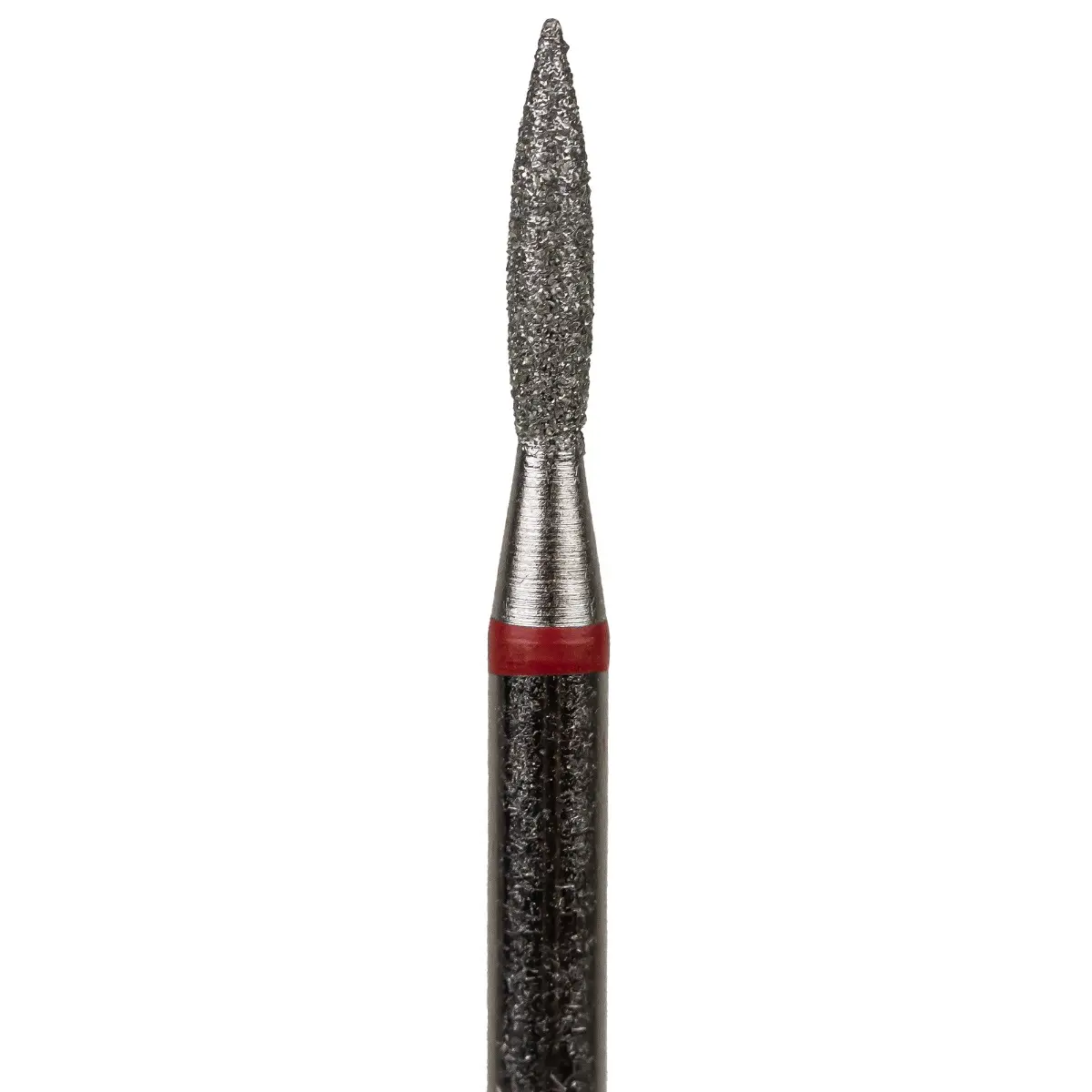 Bit diamantat flacara rosu 2.3 mm pentru cuticule