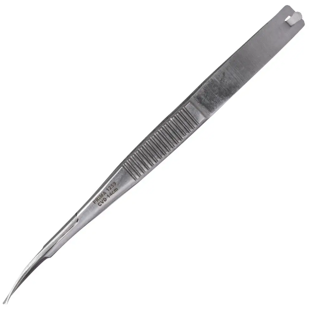 Foarfeca Castroviejo inox, dreapta/curba, 14cm, PRIMA