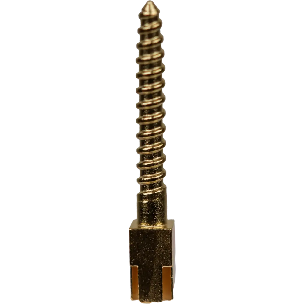 Pivoti endodontici din otel inox, auriti, diverse marimi, 12 buc