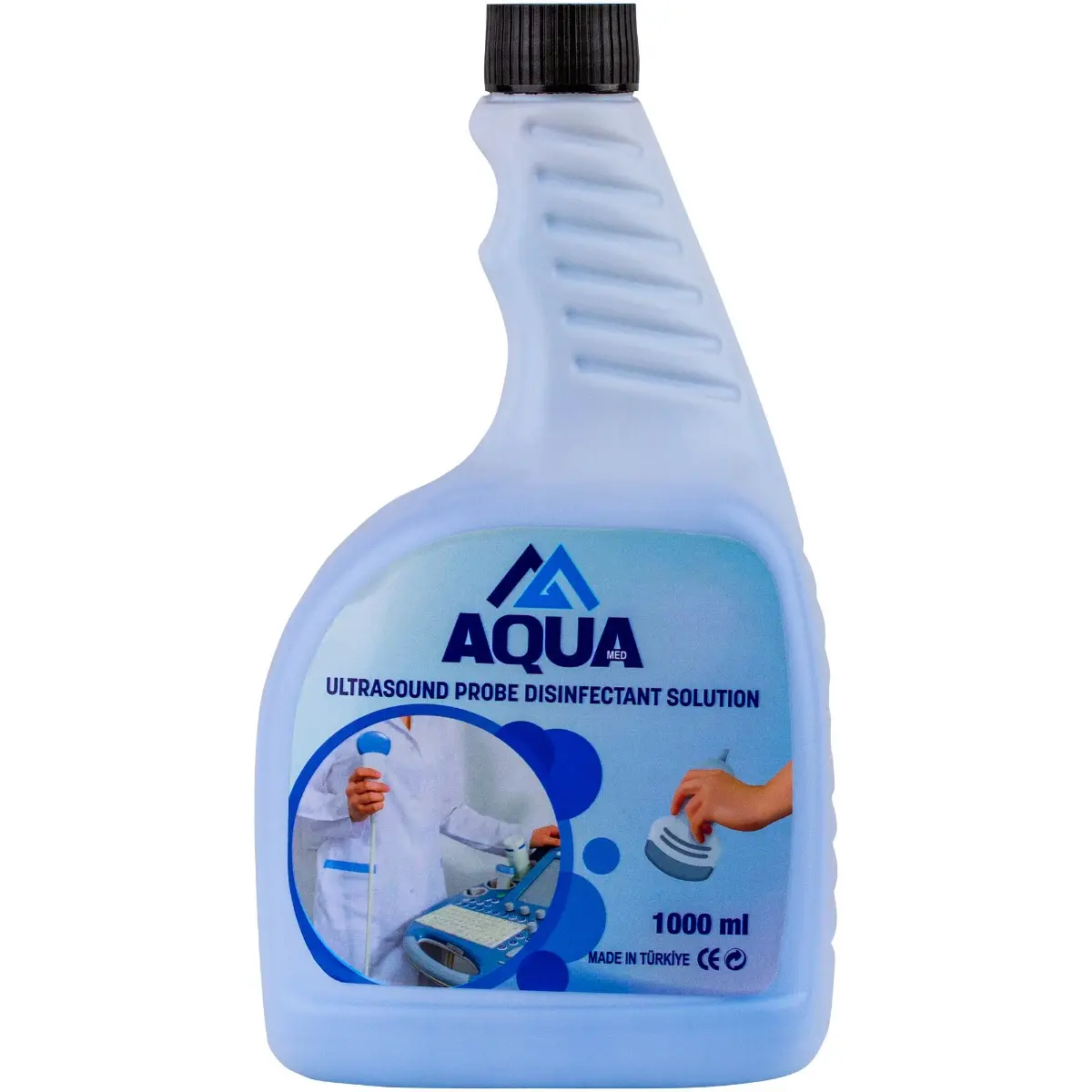 Solutie de curatare sonde ecograf 1000 ml - spray profesional pentru traductoare cu ultrasunete