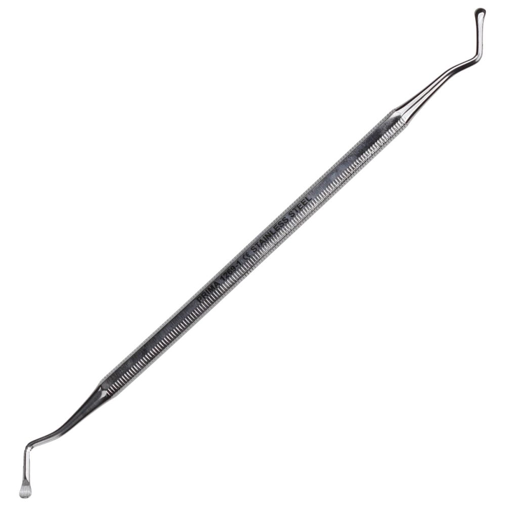 Chiureta alveolara Lucas, PRIMA, tip excavator, inox, 17cm, marimi 1/2/3