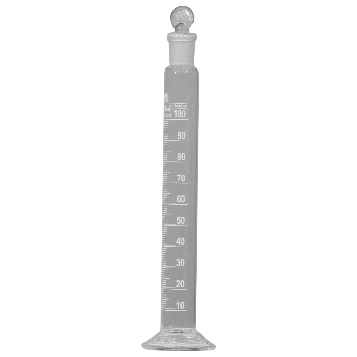 Cilindru gradat cu dop rodat 100 ml