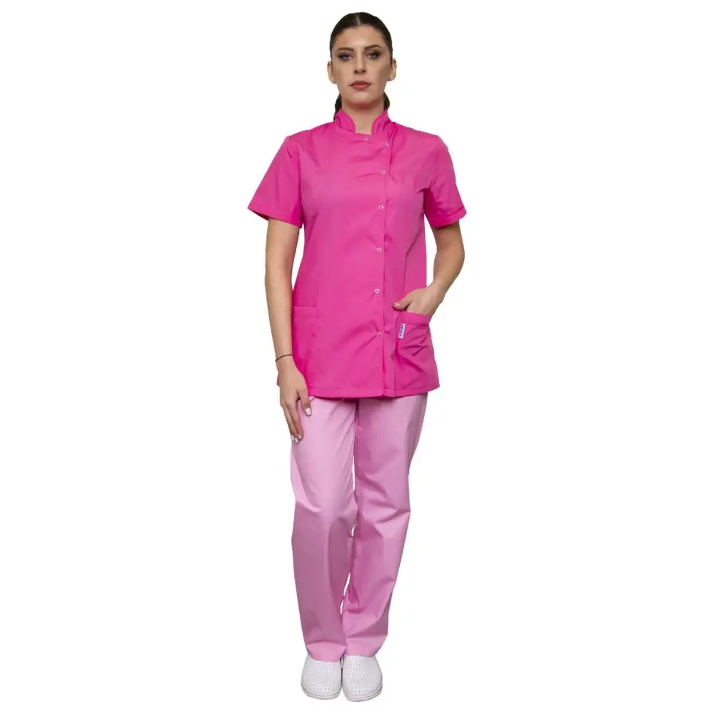 Tunica dama EMA Premium roz inchis - Uniforma Medicala