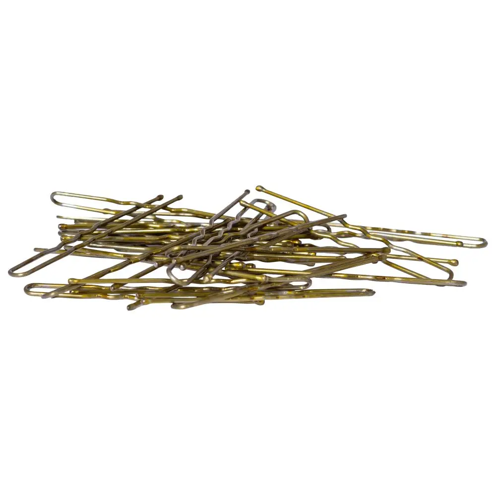 Ace de par ondulate 55 mm, 180 g, aprox. 215 bucati, pentru coafat si realizare coc, aurii, maro, negre