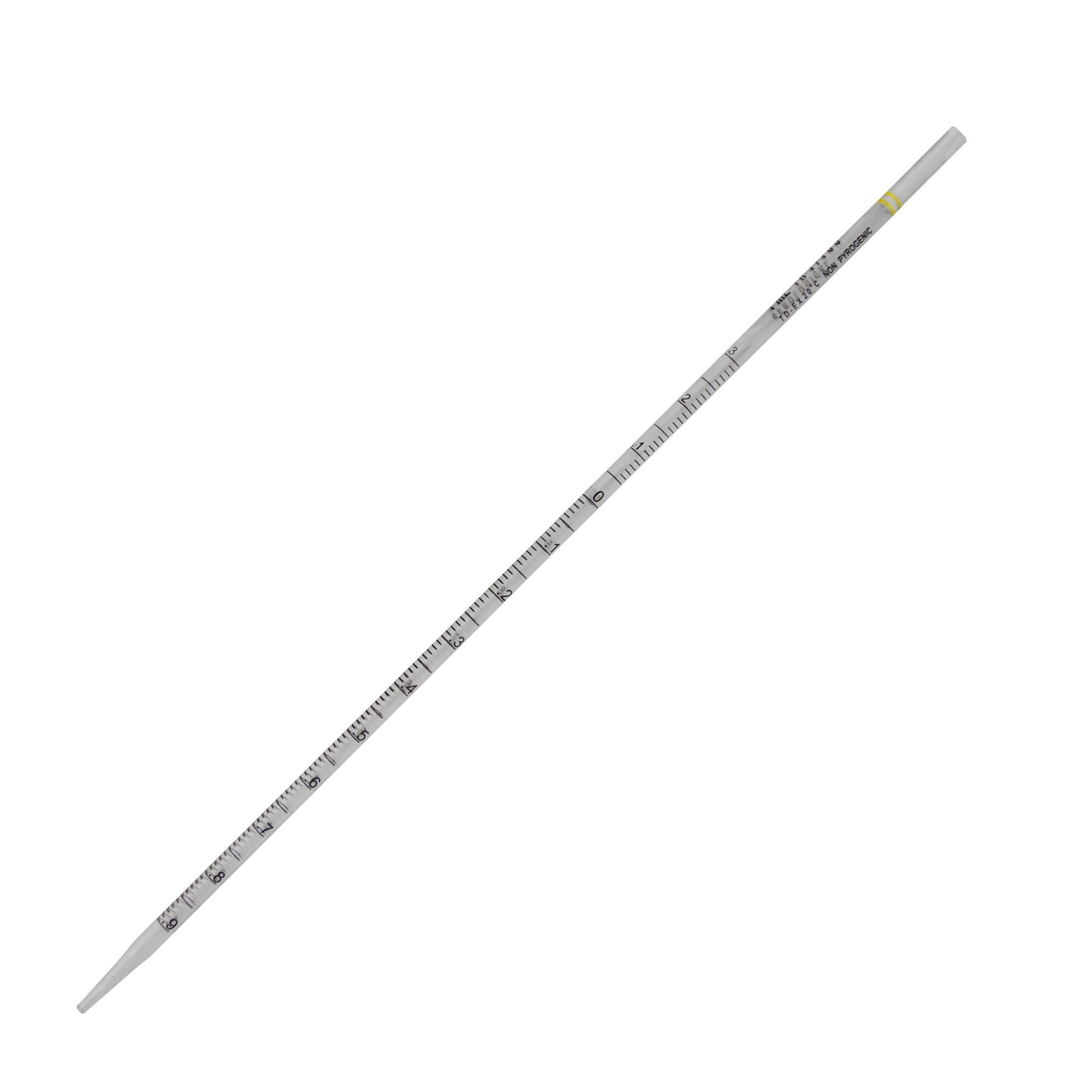 Pipeta serologica sterila 1 ml, gradata, din polistiren, de unica folosinta, pentru laborator si uz medical