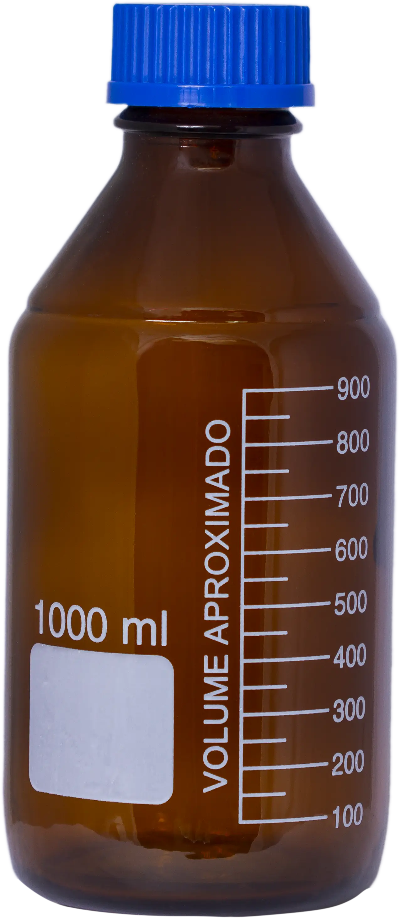 Sticla bruna cu dop filetat 1000 ml