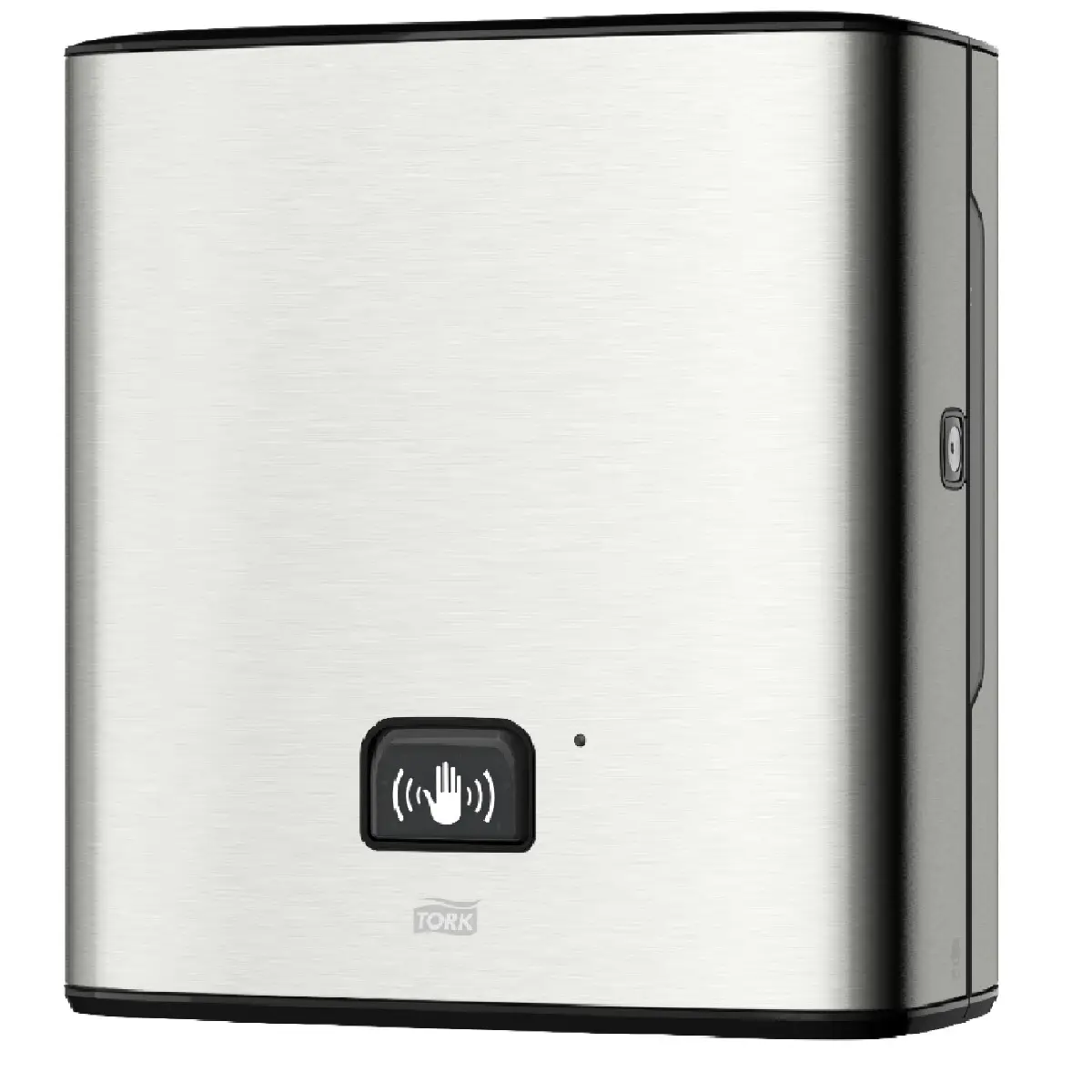 Dispenser prosoape hartie de maini cu senzor, Tork, inox, gri, sistem H1
