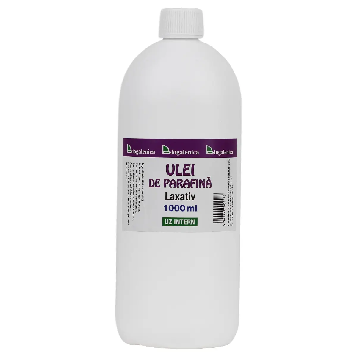 Ulei de parafina pentru constipatie, uz intern, 1000ml
