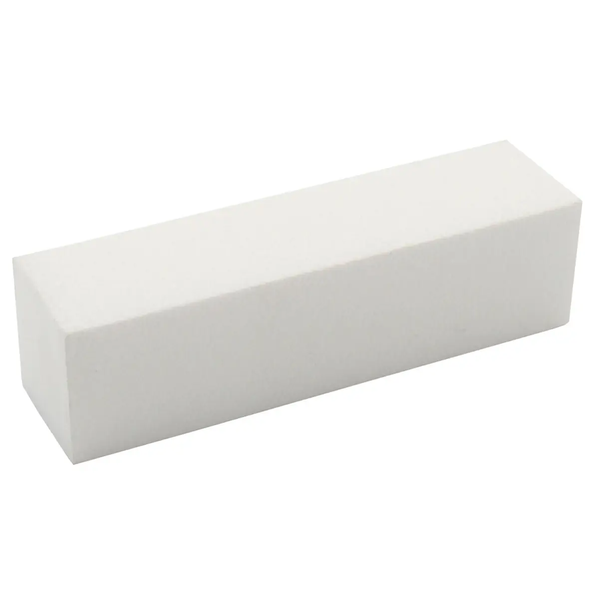 Buffer de unghii PRIMA, pentru pilit/lustruit, bloc alb, 10cm, granulatie 150