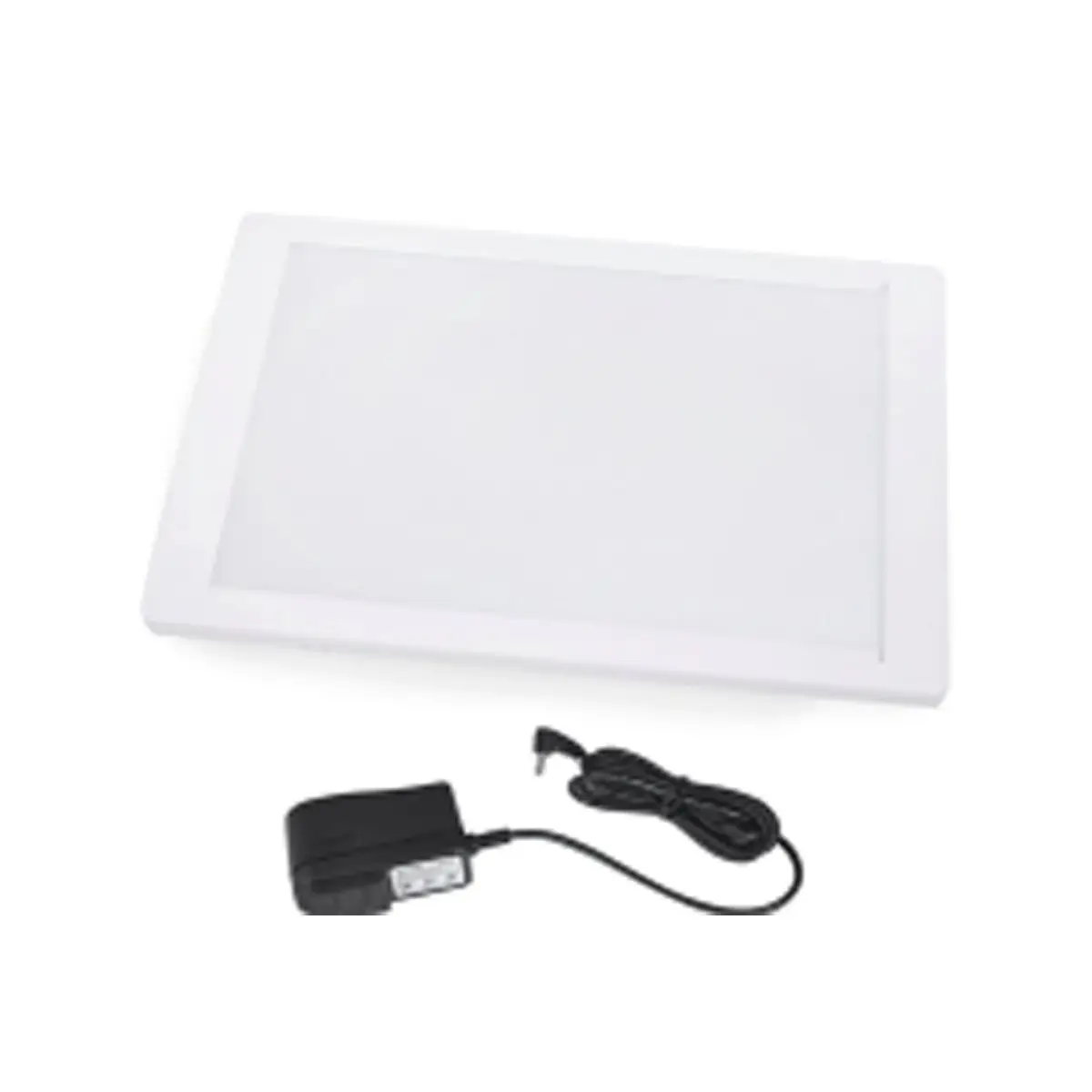 Negatoscop cu 1 post, ecran A4 LCD, 240x360mm, plastic, alb, PRIMA