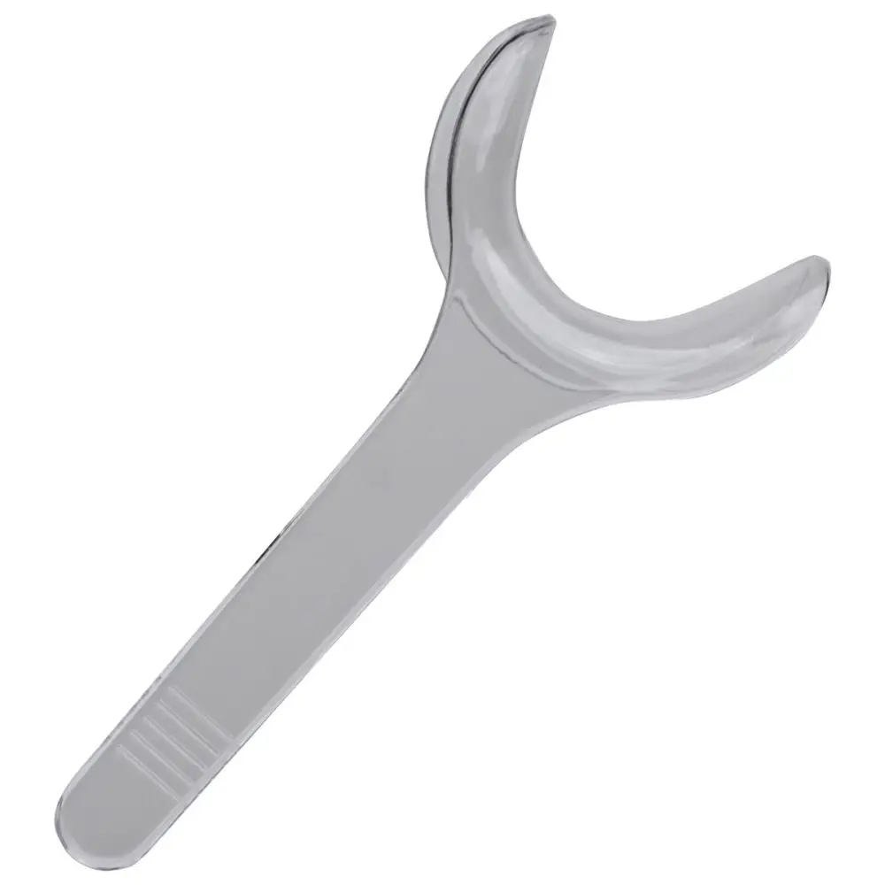 Departator bucal PRIMA cu maner, transparent, plastic autoclavabil 134°C, diverse marimi, 1 pereche