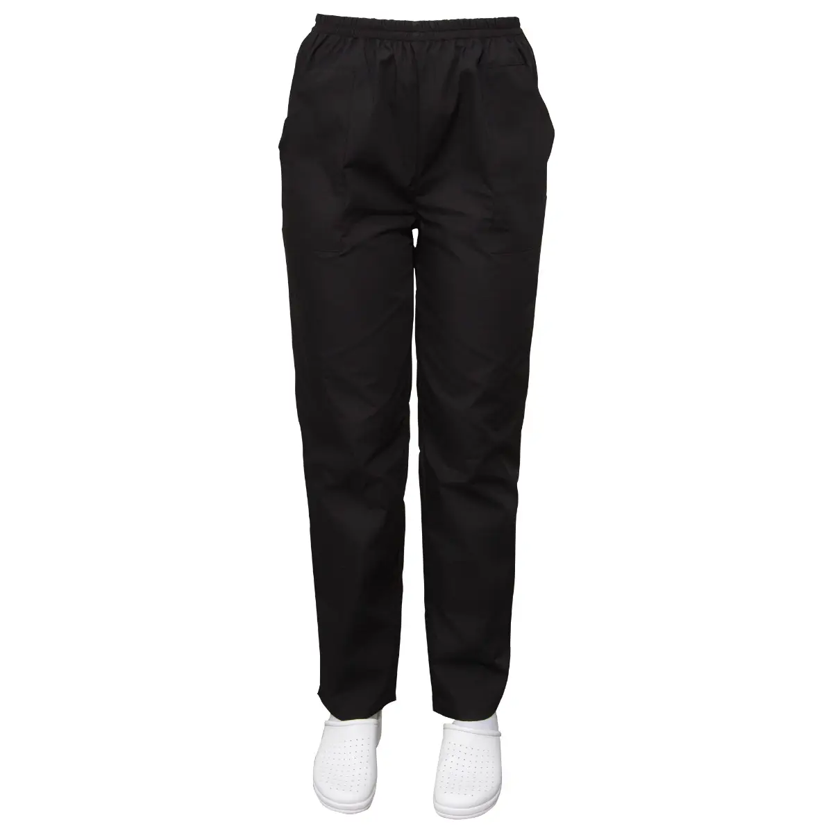 Pantaloni medicali unisex SAVA Clasic, 140 g/m2, negri, XS