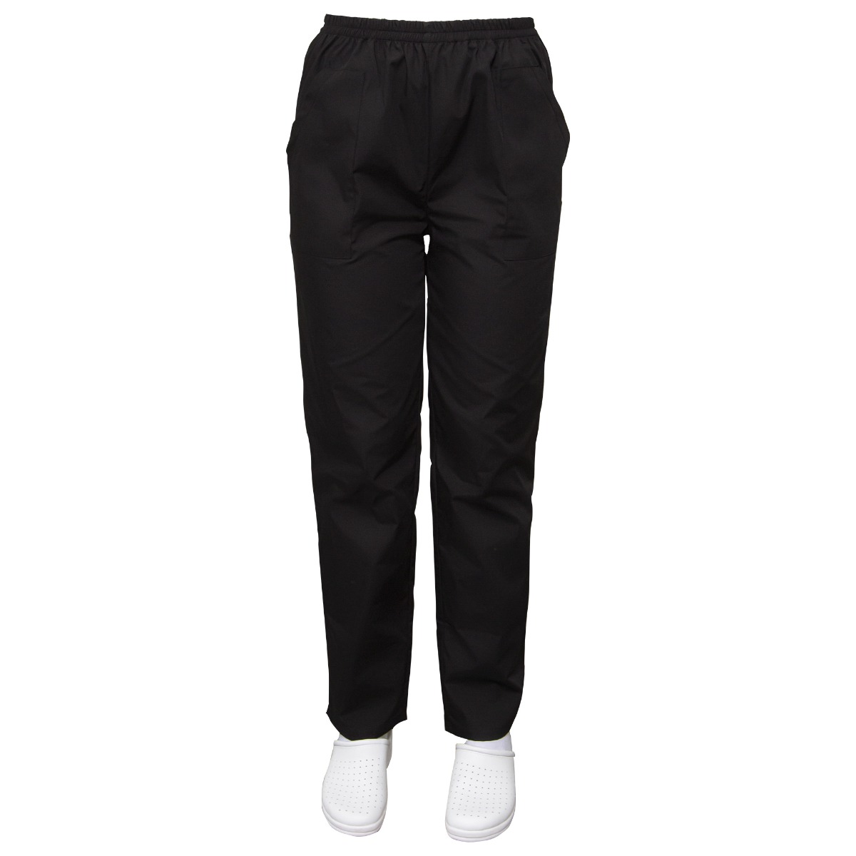 Pantaloni medicali unisex SAVA Clasic, 140 g/m2, negri, XS