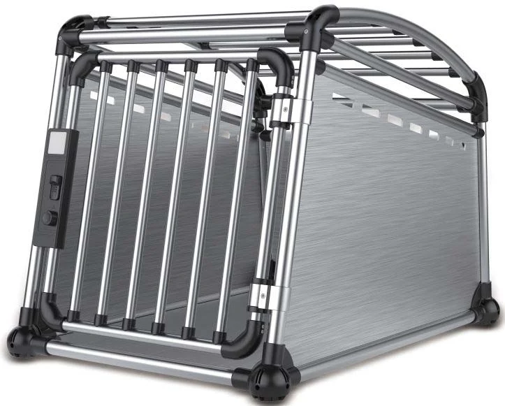 ALL FOR PAWS Cuşcă de transport Travel Dog, aluminiu, L - 63x88x68cm