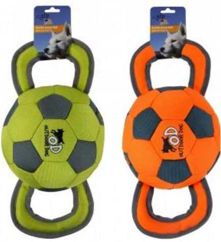 ALL FOR PAWS Outdoor Jucărie pentru câini Ballistic Handle Ball , diverse culori