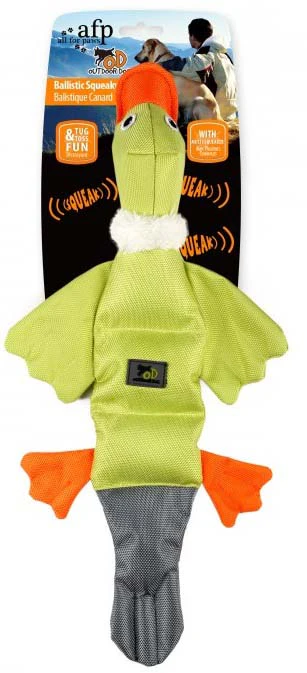 ALL FOR PAWS Outdoor Jucărie pentru câini Ballistic Quack Duck 49x23x7,5cm