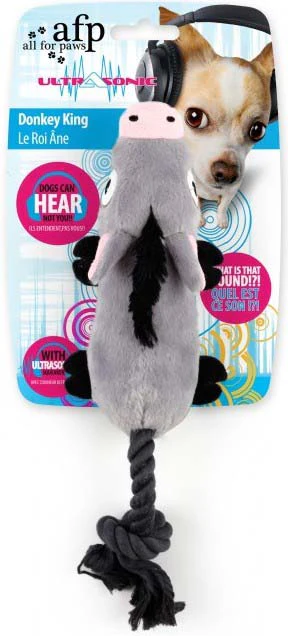 ALL FOR PAWS Ultrasonic Jucărie pentru câini Donkey King 38,5x12,5x6cm