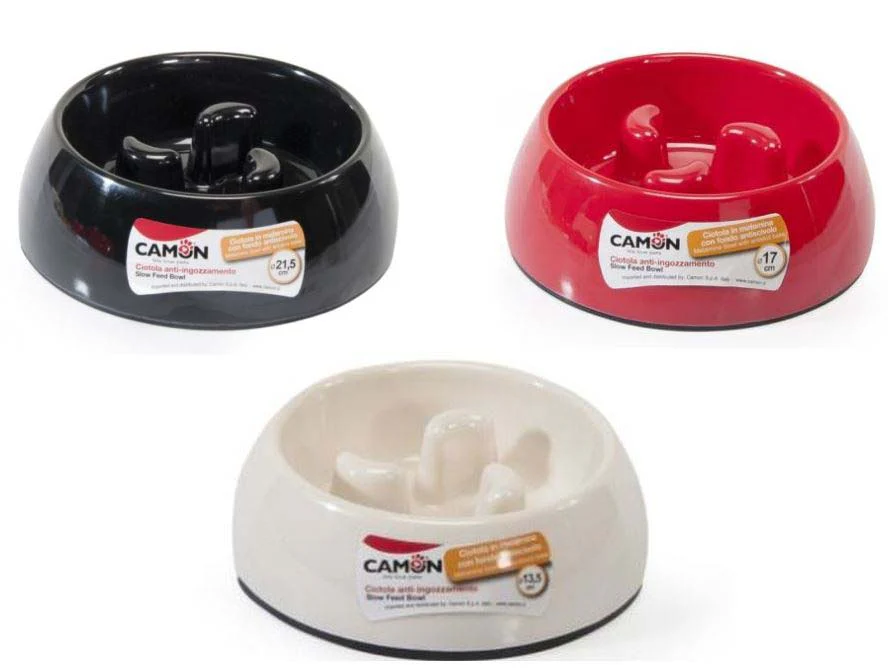 CAMON Castron pentru câini şi pisici, din melamină, diametru 13,5cm, div culori