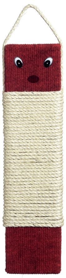 CAMON Suport pentru ascuţit ghearele, de agăţat, Bordo, 12x50cm