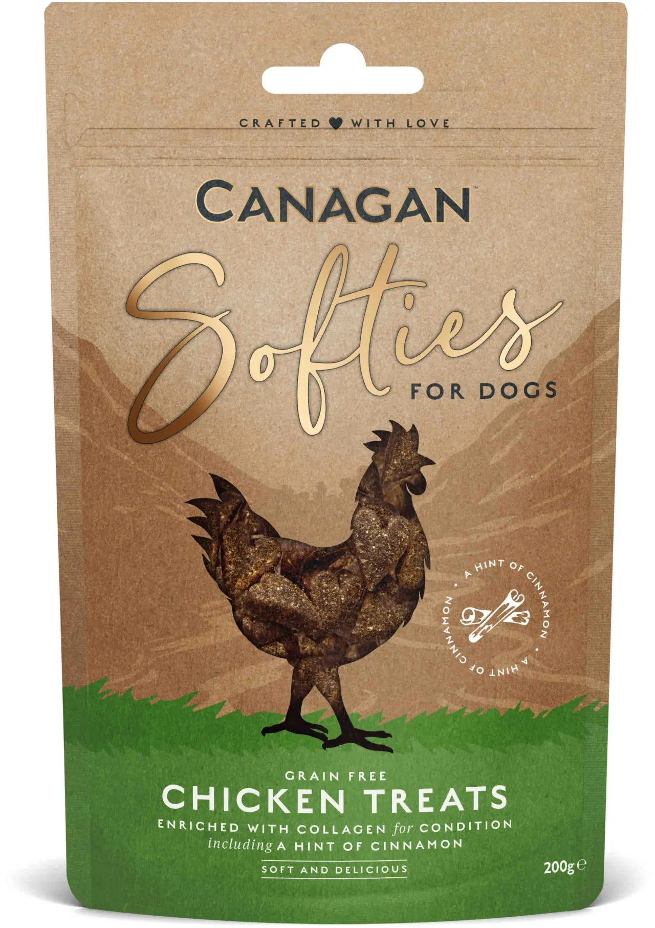 CANAGAN Softies Recompensă pentru câini, cu Pui 200g