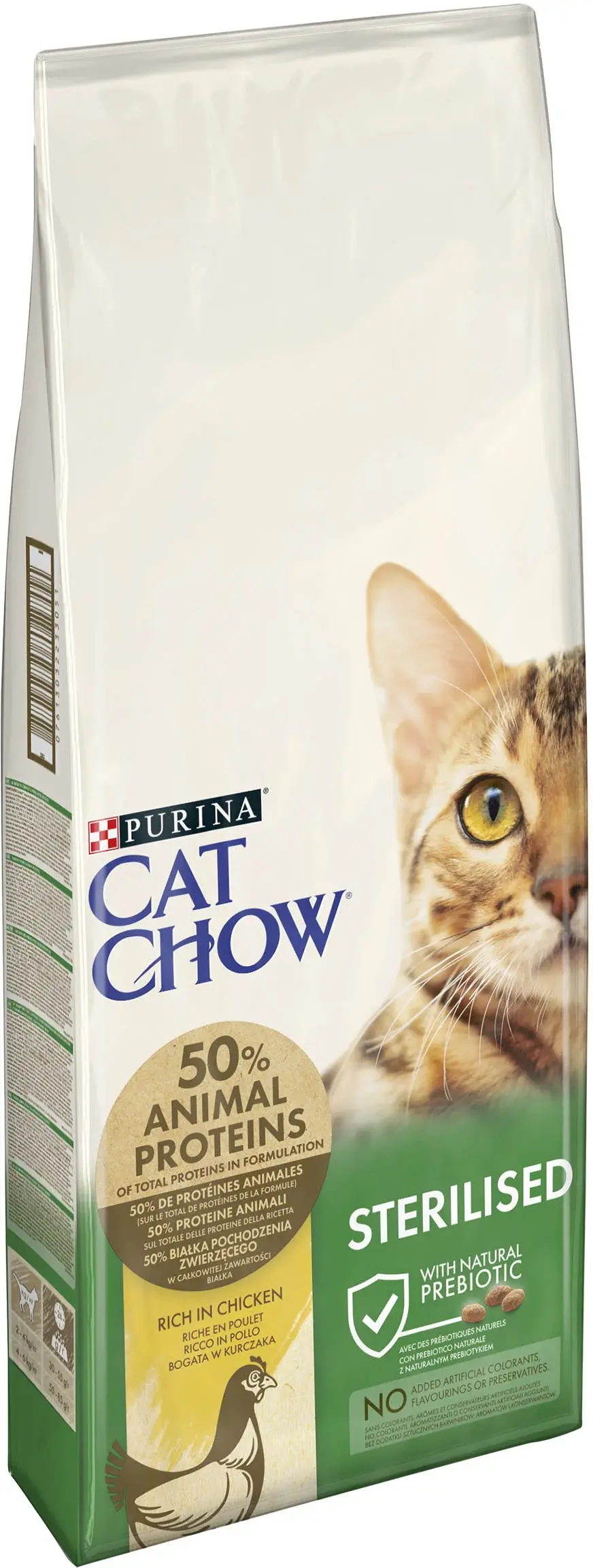 CAT CHOW Hrană uscată pentru pisici Adulte, Special Care STERILIZED cu Pui