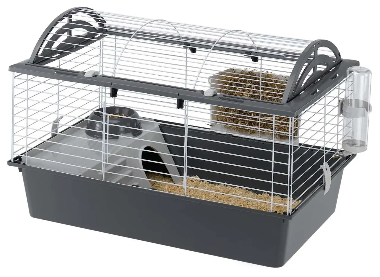 FERPLAST Cuşcă pentru rozătoare CASITA 80, gratii albe, 78x48x50cm