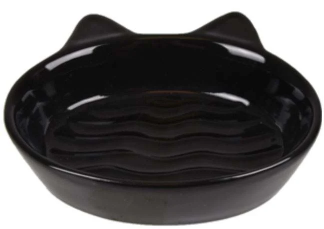 FLAMINGO Bol pentru pisici Gizmo, din ceramică, 170ml, diam. 13cm
