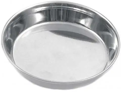 FLAMINGO Castron pentru pisici, din oţel inoxidabil, 190ml, diametru 12cm