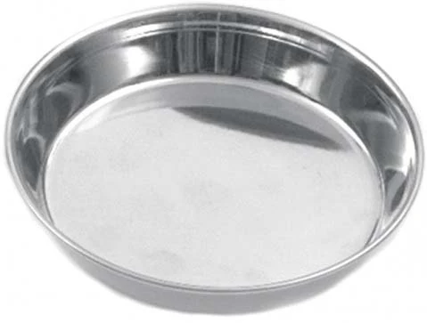 FLAMINGO Castron pentru pisici, din oţel inoxidabil, 190ml, diametru 12cm