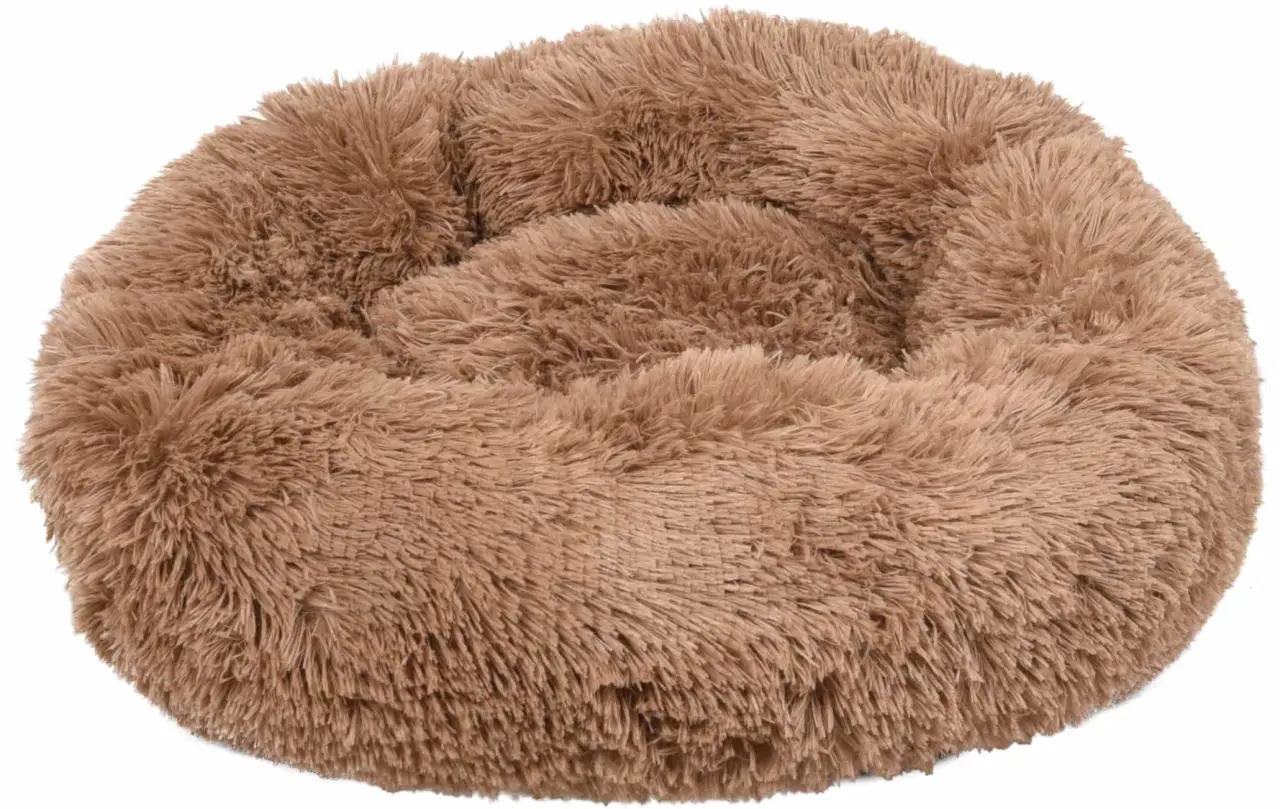 FLAMINGO Coş rotund pentru câini, 50cm, Maro