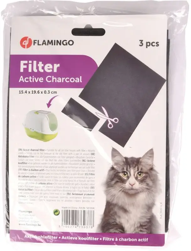FLAMINGO Filtru universal pentru litieră 15,4x19,6 cm