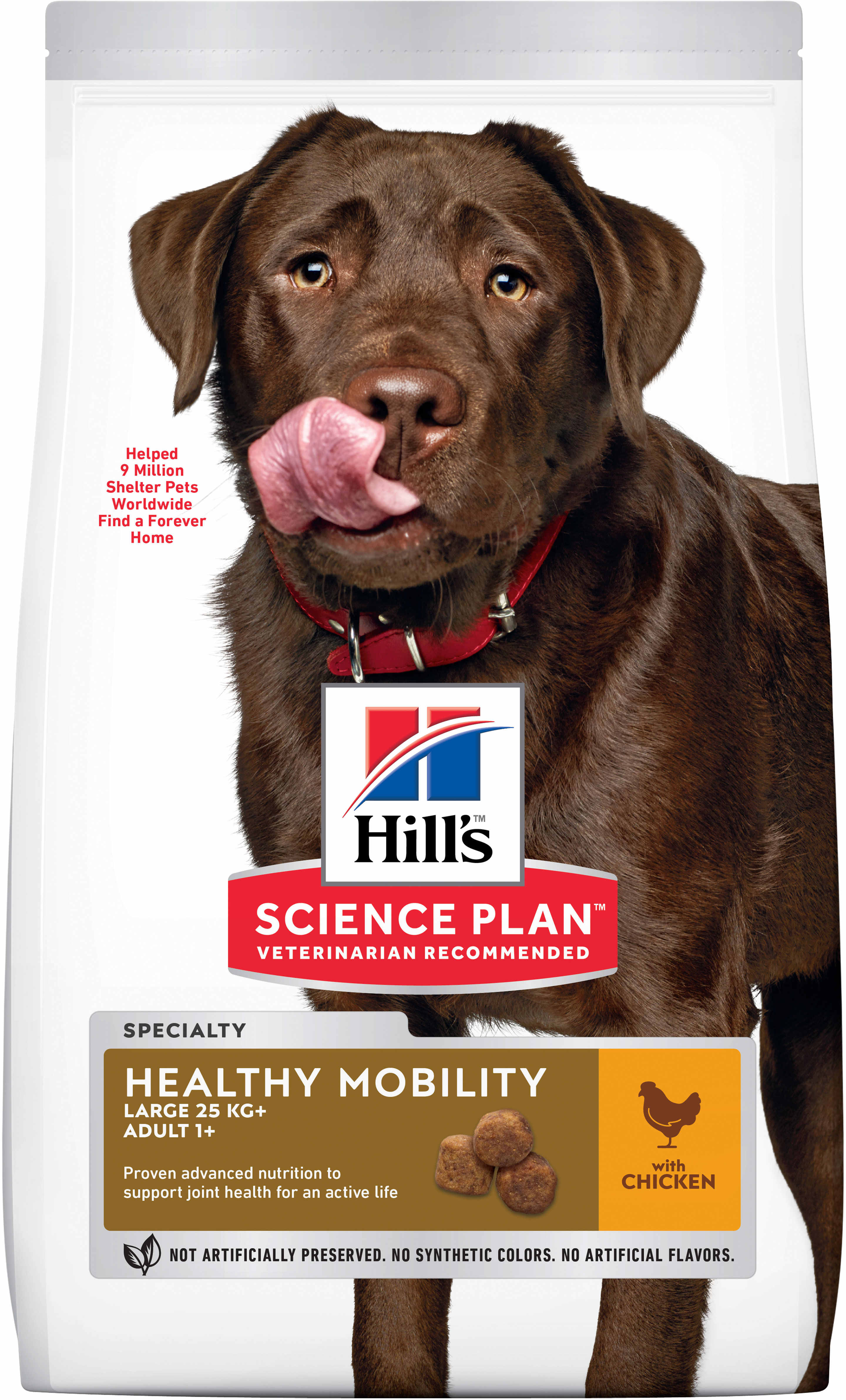 HILL's Canine Adult Talie Mare HEALTHY MOBILITY, cu Pui 14kg