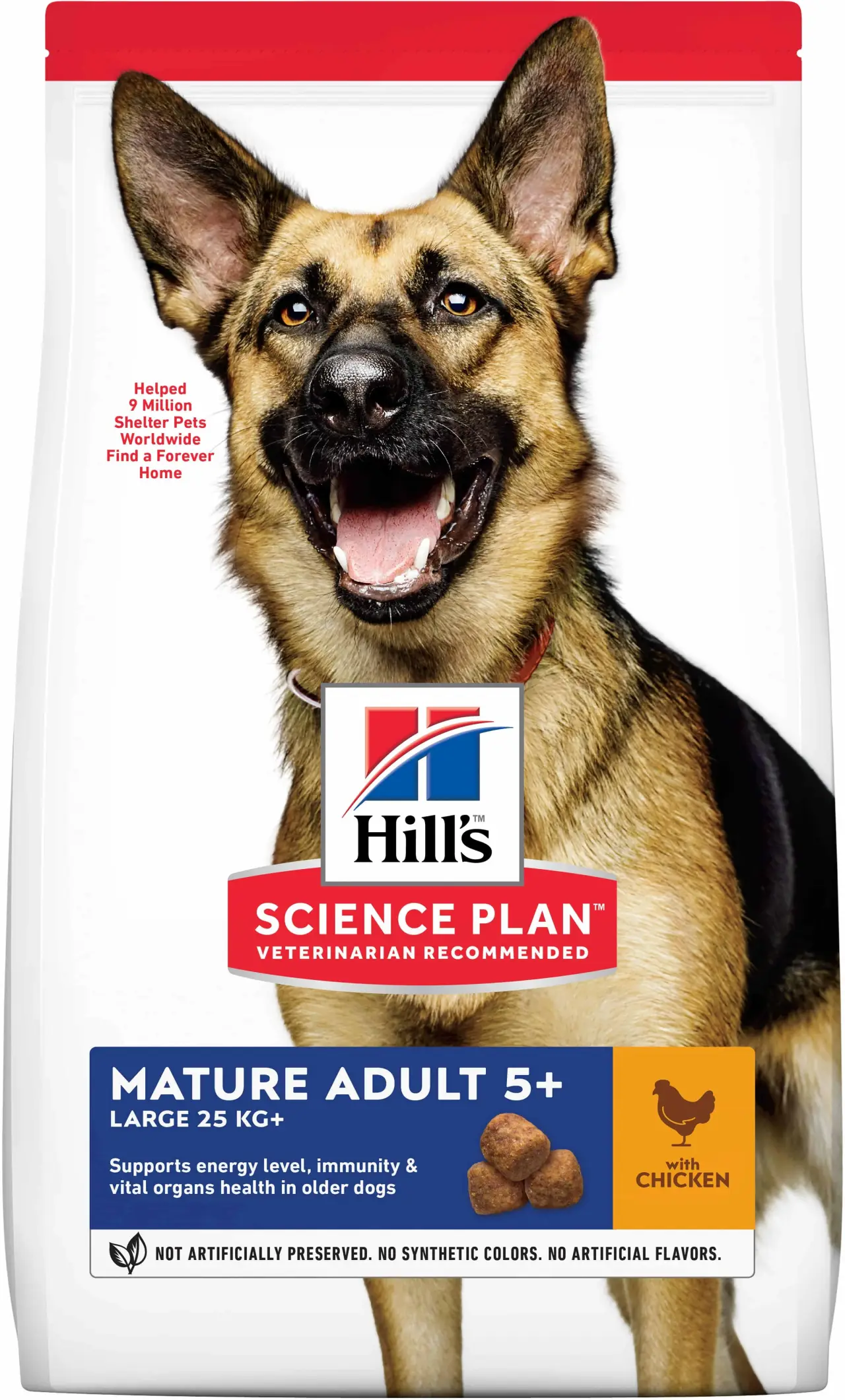 HILL's Canine MATURE Talie Mare, cu Pui 14kg