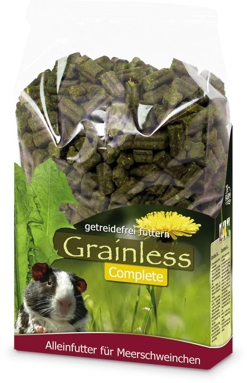 JR FARM Grainless Complete, hrană completă pentru porcuşori de Guineea