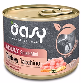 OASY Conservă pentru câini, Small/Mini, Curcan, fără cereale 200g