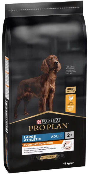 PRO PLAN Hrană uscată ATHLETIC pt câini Adult Large Breed, cu Pui 14kg
