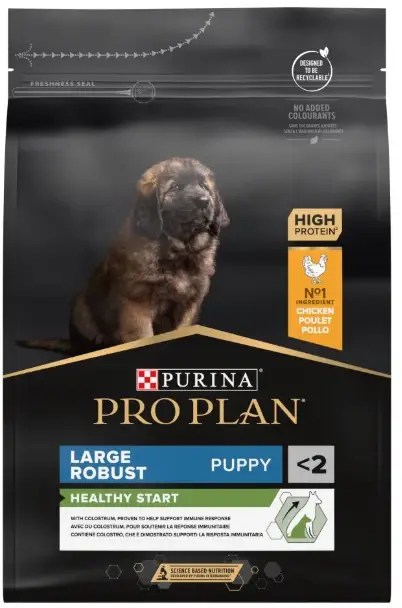 PRO PLAN Hrană uscată PUPPY Large Breed Robust cu Pui