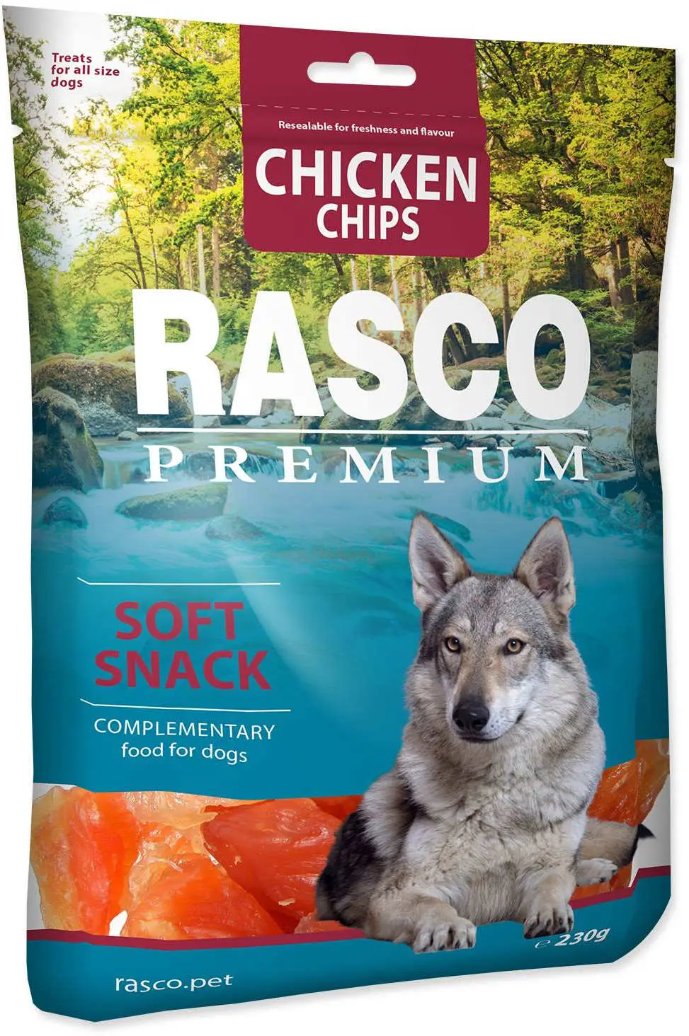 RASCO Premium Recompensă pentru câini, Chips cu Pui