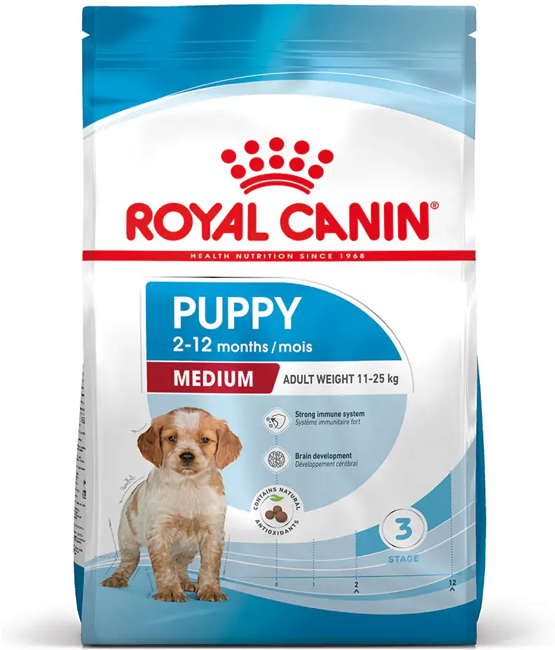 ROYAL CANIN SHN Medium PUPPY (vârsta până la 12 luni)
