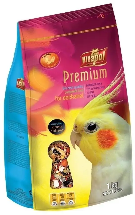 VITAPOL Premium Hrană completă pentru nimfe 1kg