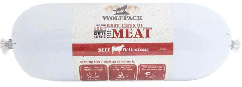 WOLFPACK Delicatesse meat sausage, salam 100% vită