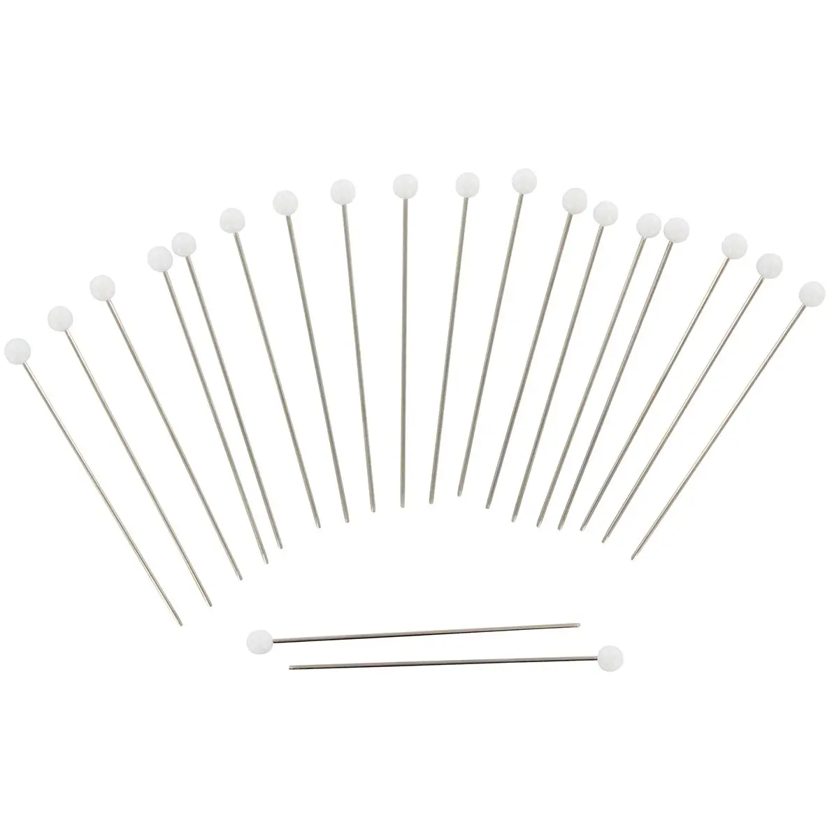 Set ace metalice Sibel pentru mentinerea bigudiurilor 20buc