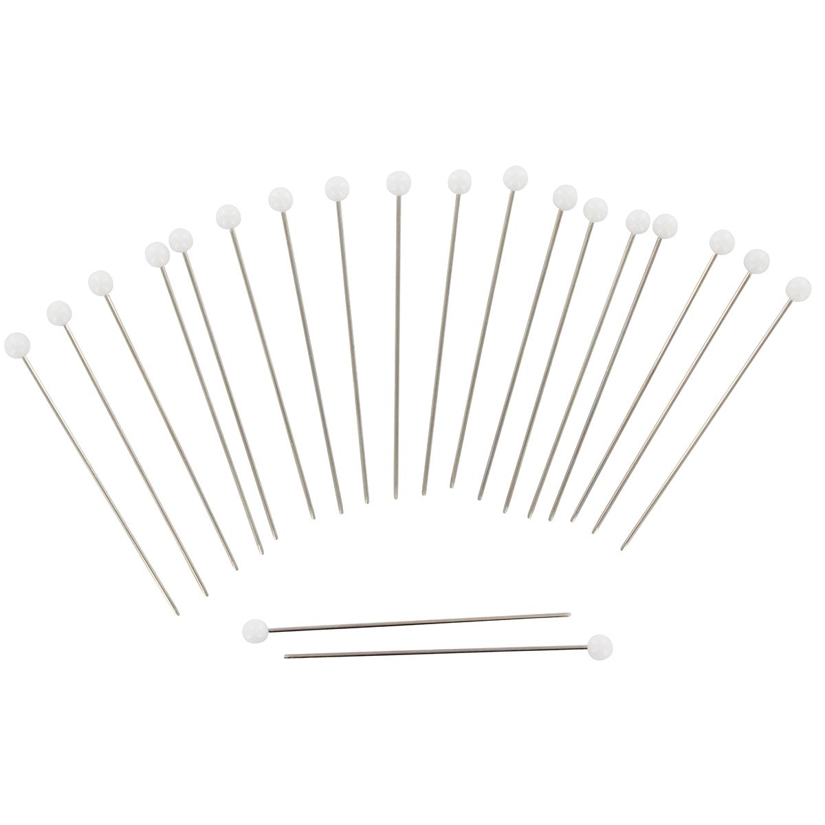 Set ace metalice Sibel pentru mentinerea bigudiurilor 20buc