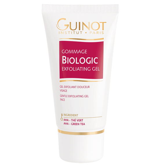 Exfoliant natural Guinot Gommage Biologic Exfoliating Gel efect de reinnoire celulara 50ml