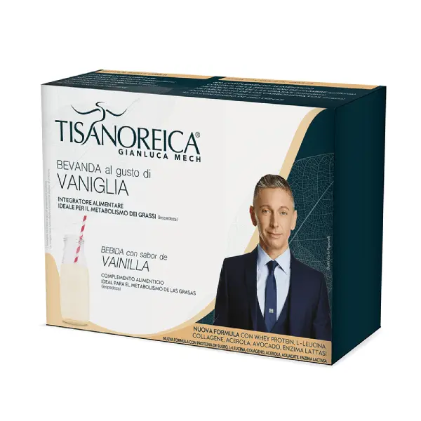 Bautura cu gust de vanilie Gianluca Mech Tisanoreica Vaniglia Drink 122gr